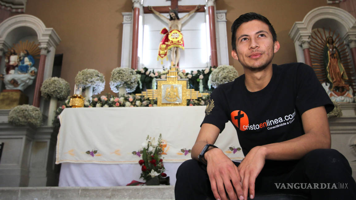 Joven de 19 años personificará a Jesús en tradicional Vía Crucis en Saltillo