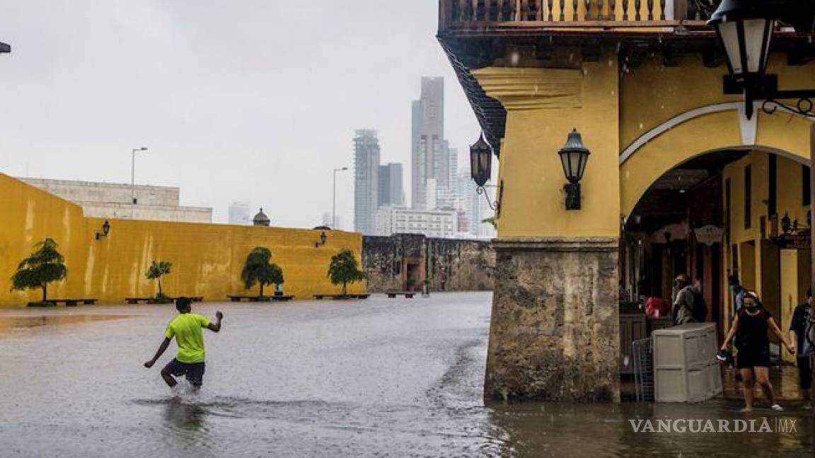 Declaran emergencia en Cartagena, Colombia, tras paso de tormenta Iota