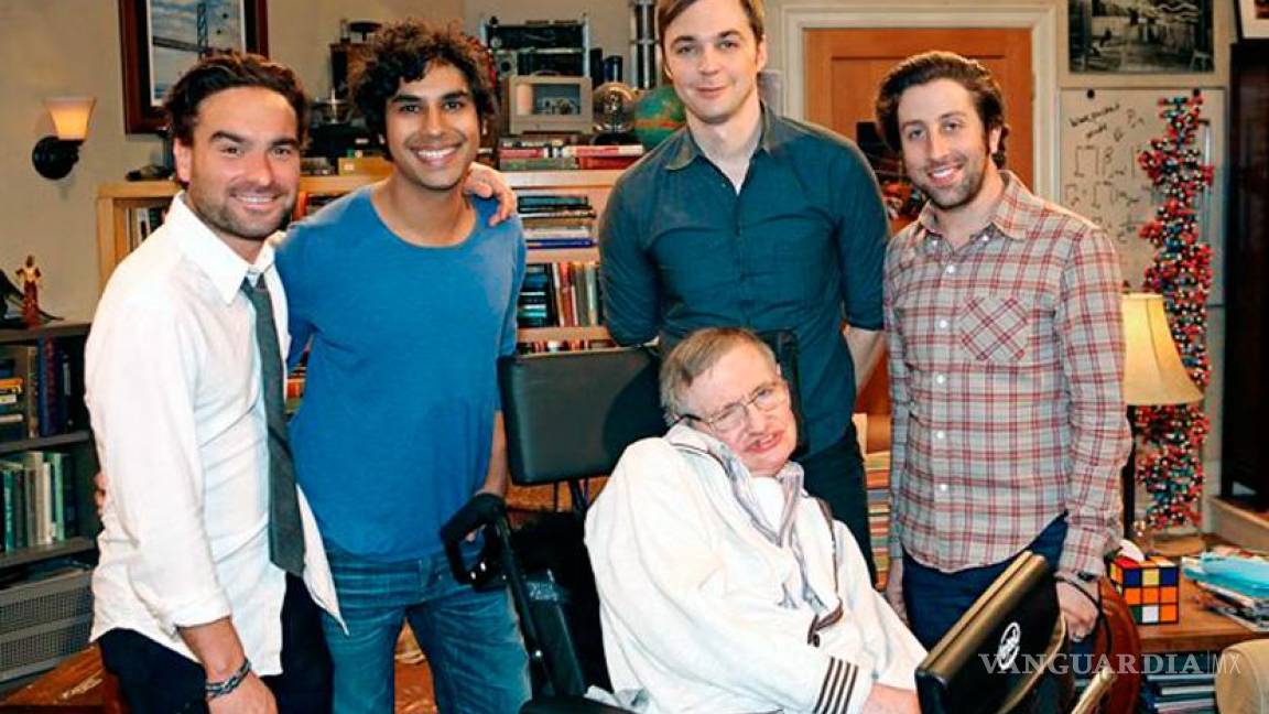 Actores de 'The Big Bang Theory' despiden a Stephen Hawking