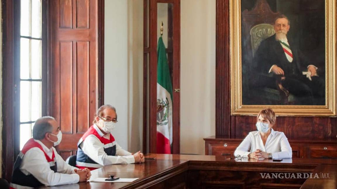 $!Gestionan instalación de Cruz Roja en Cuatro Ciénegas