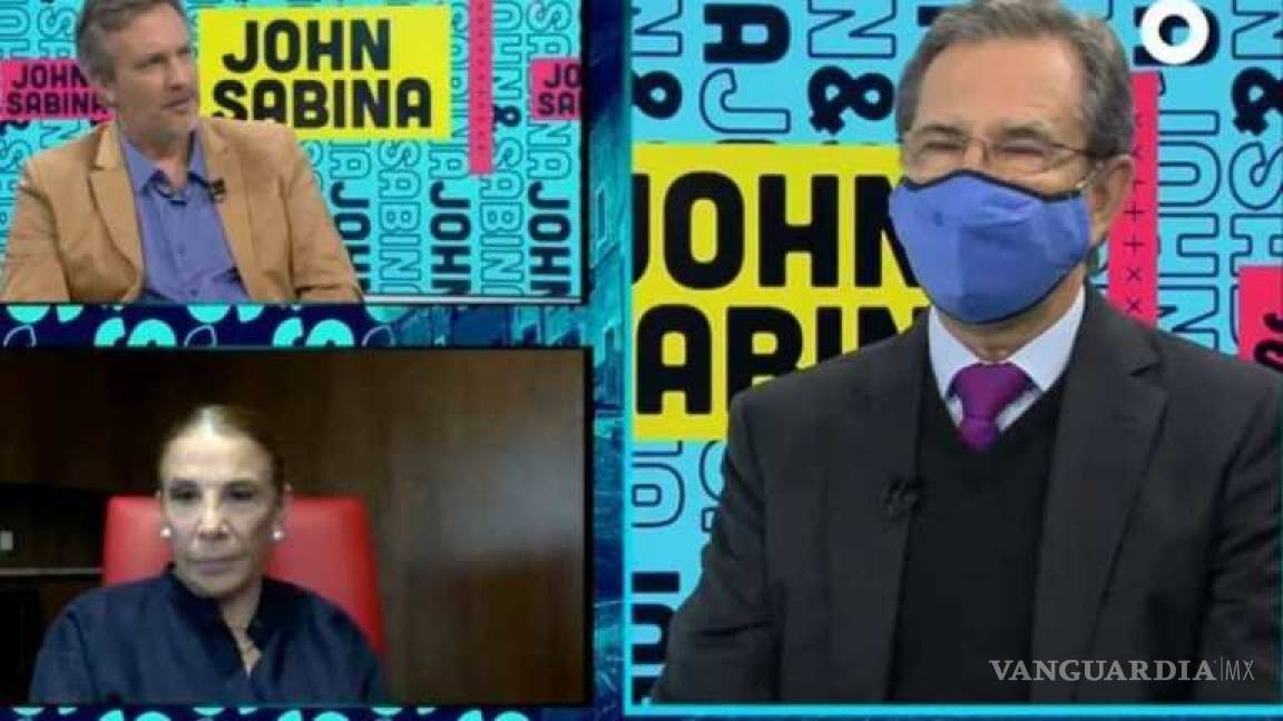 Tienen John Ackerman y Sabina Berman encontronazo en vivo por Canal Once (video)