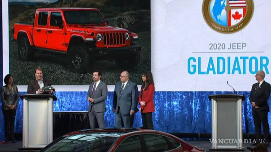 Jeep Gladiator de FCA recibe el premio a la mejor Pick up del Año y la Ram 1500 al auto más lujoso