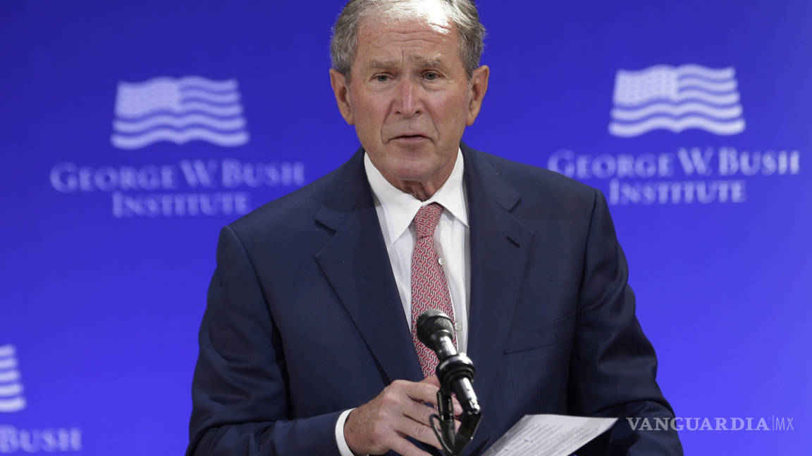 Hay evidencia clara de injerencia rusa en elecciones, dice George W. Bush