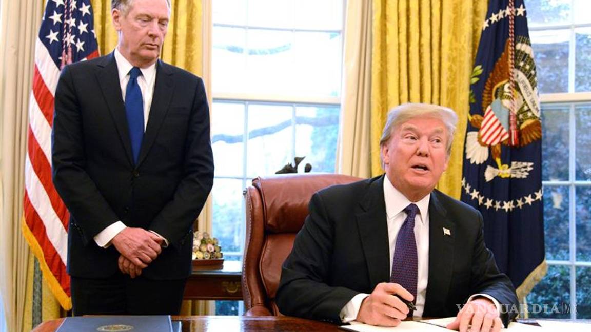 $!Trump descarta una "guerra comercial" tras imponer aranceles a importaciones