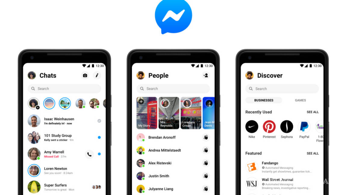 Facebook simplifica la plataforma de Messenger