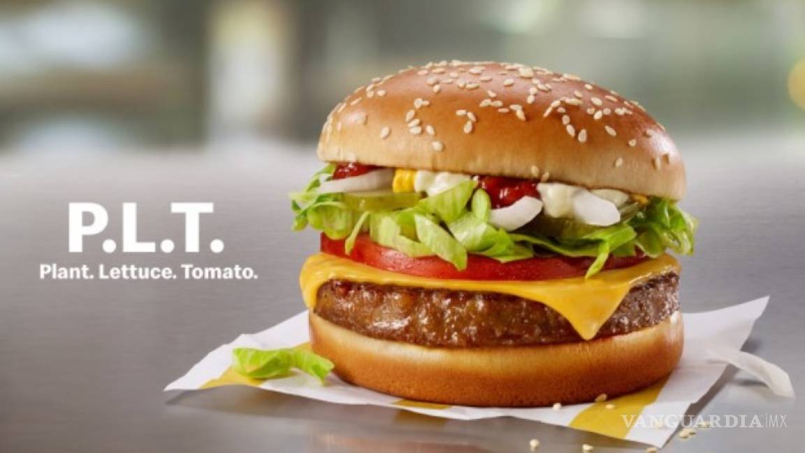 McDonald's pone a la venta una hamburguesa sin carne