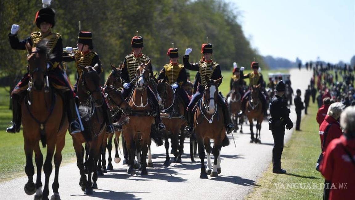 $!Así se despide la familia real británica del príncipe Felipe, esposo de la reina Isabel II