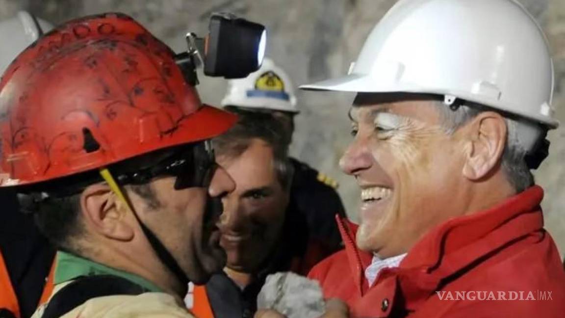 Sebastián Piñera y el histórico rescate de los 33 mineros chilenos