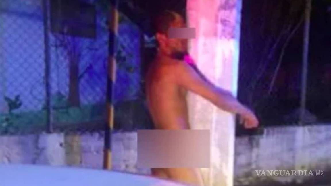 Surge el “Vengador Encuerador” en Puerto Vallarta; amarra y desnuda a supuestos ladrones
