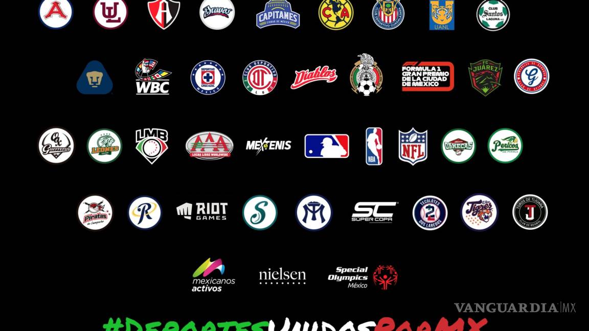 Saraperos de Saltillo se suman a #DeportesUnidosPorMX
