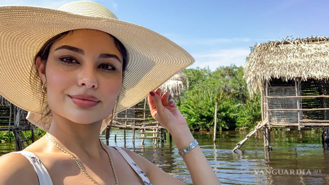 $!“Es un ridículo rumor”, Geraldine Ponce niega haber viajado con AMLO