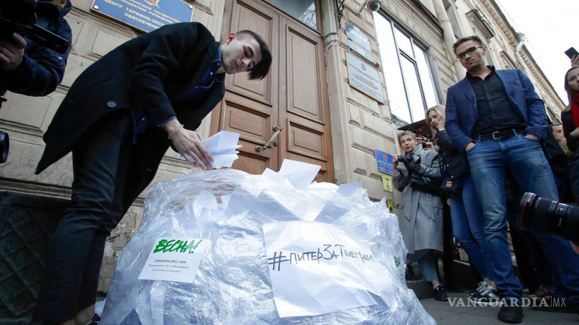 $!Rusia inhabilita redes para tratar de bloquear a Telegram