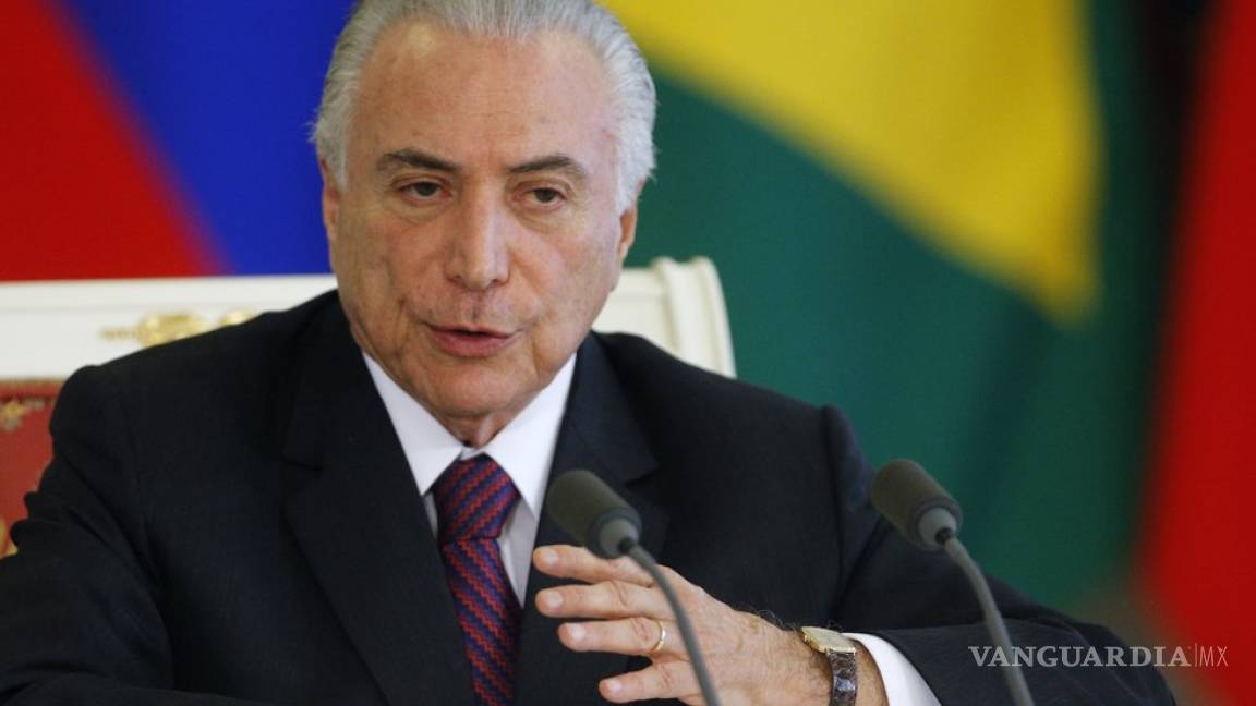 El expresidente de Brasil Michel Temer sale de prisión