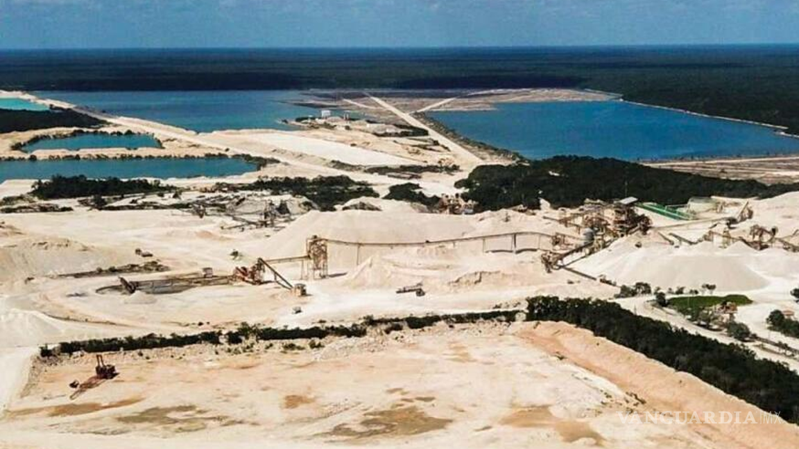 $!La mina está en la península de Yucatán, al igual que uno de los proyectos de infraestructura más importantes de la gestión del mandatario, el Tren Maya