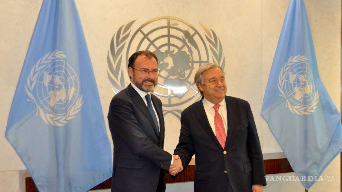 Asiste Luis Videgaray al 72 periodo de sesiones de la asamblea general de ONU