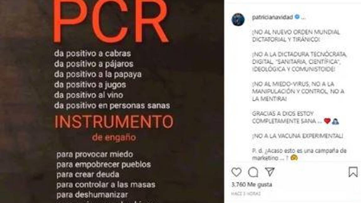 $!Paty Navidad da positivo a COVID-19... ¡y sigue sin creer en la enfermedad!