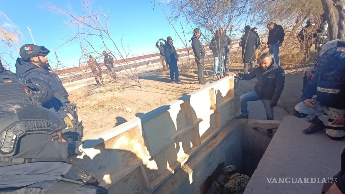 Así luce el ‘narcotúnel’ encontrado, que conecta Ciudad Juárez y El Paso Texas (fotografías)