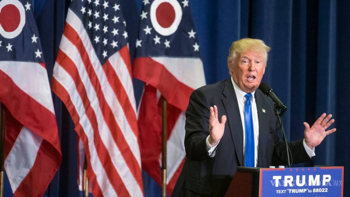 Trump espera subir al trono republicano en Cleveland