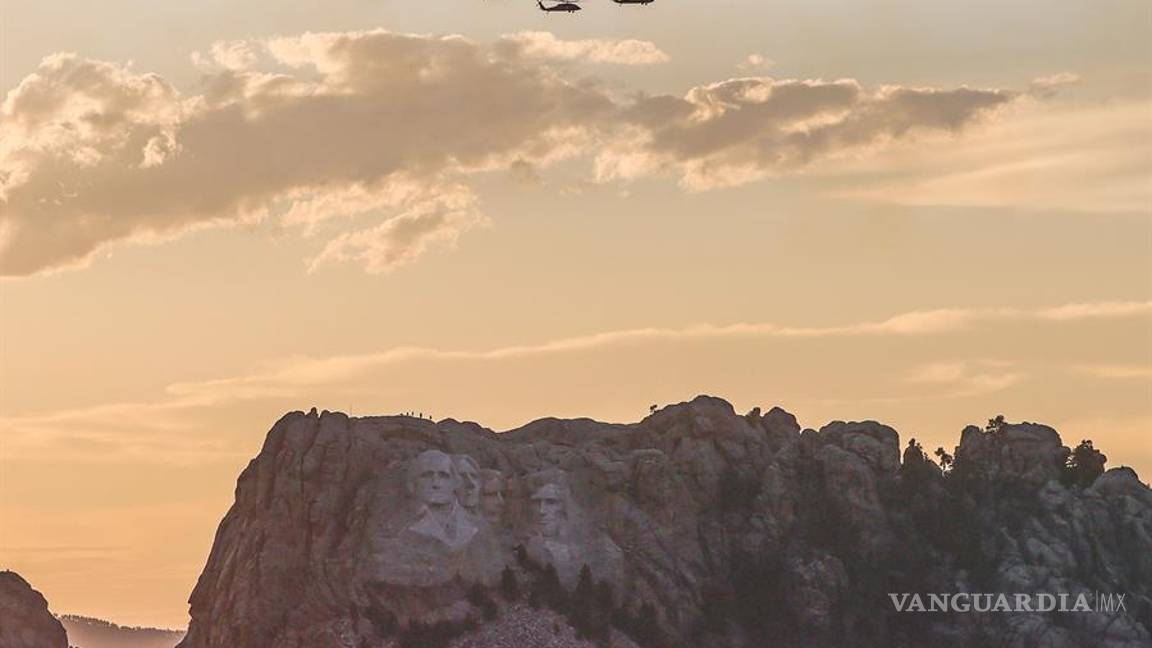 $!Así celebra Donald Trump Trump los festejos del 4 de julio en el Monte Rushmore en plena crisis sanitaria por el COVID-19 en EU (fotos)