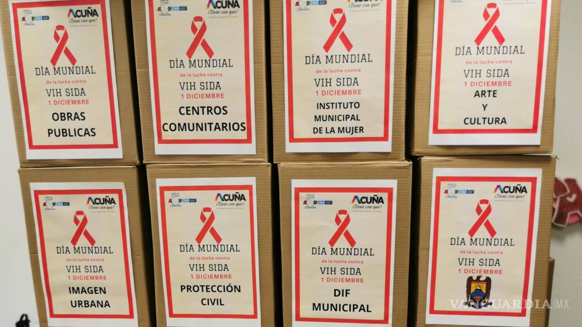 Reparten en Acuña 40 mil condones, en el marco del Día Mundial de la Lucha contra el VIH