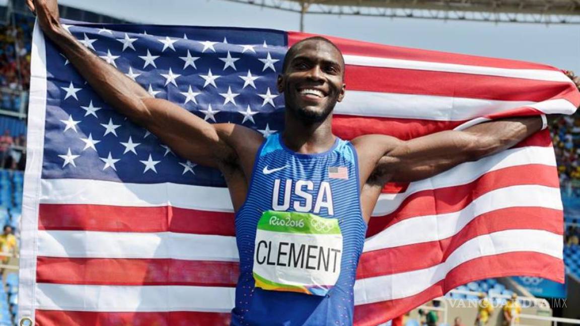 Kerron Clement logra, al fin, su primer oro olímpico en 400 m vallas