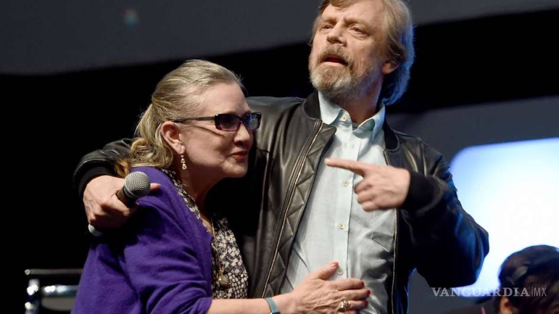 Carrie Fisher es irremplazable: Mark Hamill