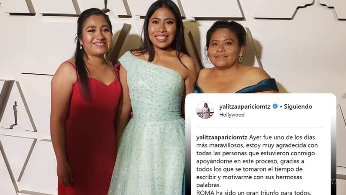 Yalitza deja un conmovedor mensaje tras perder en los Oscar 2019