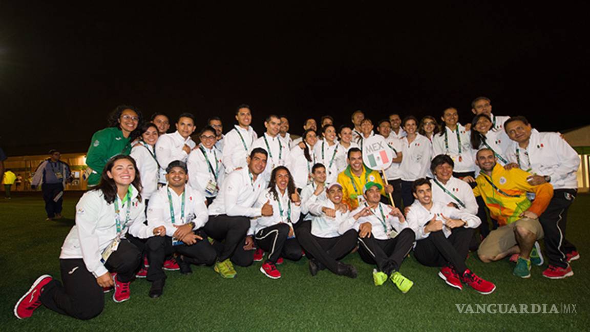 $!Ya ondea la bandera de México en Río de Janeiro