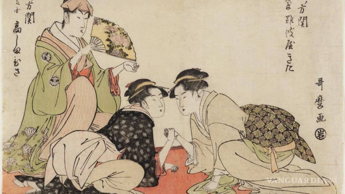 Retratos femeninos dieron inmortalidad al japonés Kitagawa Utamaro