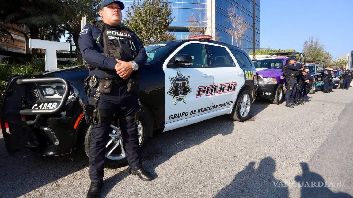 $!Elementos del Grupo de Reacción Sureste se mantendrán en alerta ante cualquier incidencia.
