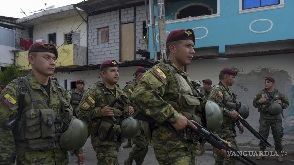 Asesta Ecuador golpe al narco en día uno de estado de excepción