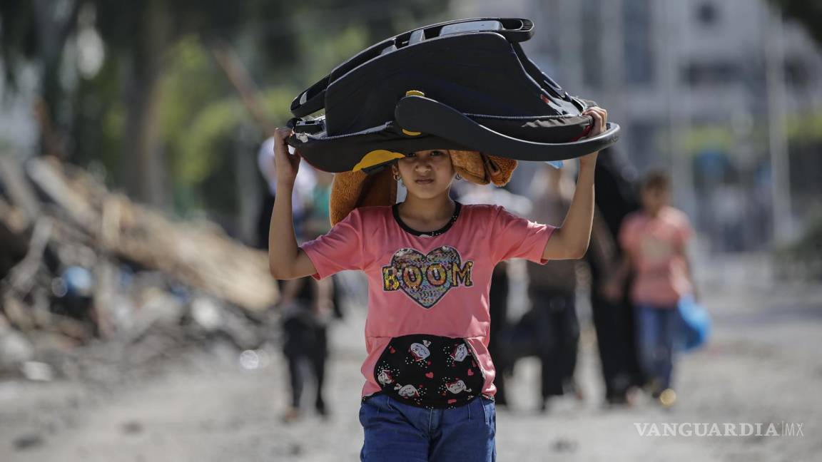 ¿Cómo evacuar a 1.1 millones de habitantes de la Franja de Gaza?, la ONU enfrenta una carrera contrarreloj para lograr lo que parece imposible
