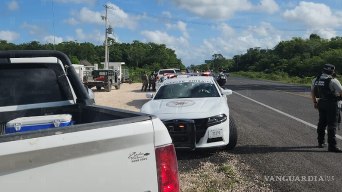 Dispararon contra trabajadores del Tren Maya, en Quintana Roo