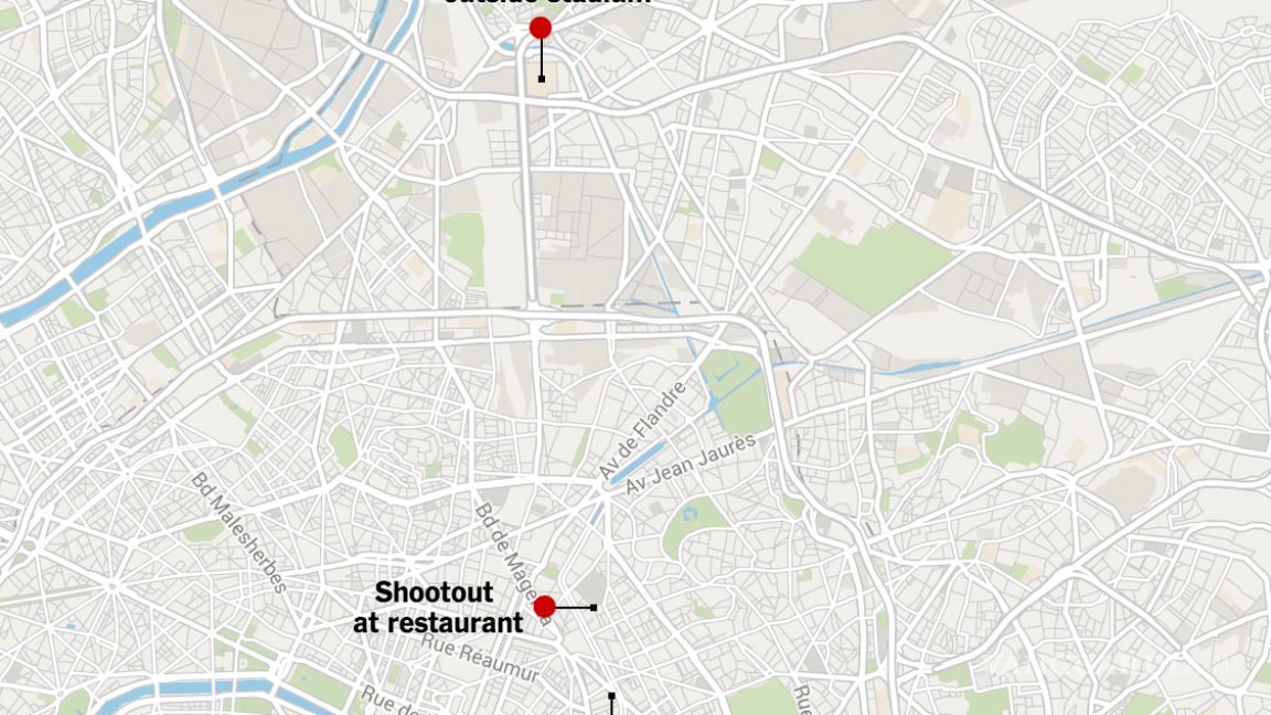 Evacuan a Presidente François Hollande de estadio cerca de la explosion originada por ataque en París