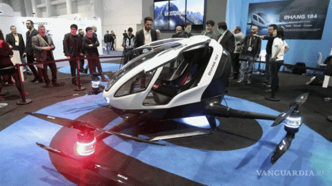 $!Fabricante chino de drones venderá taxis autónomos voladores a Dubái