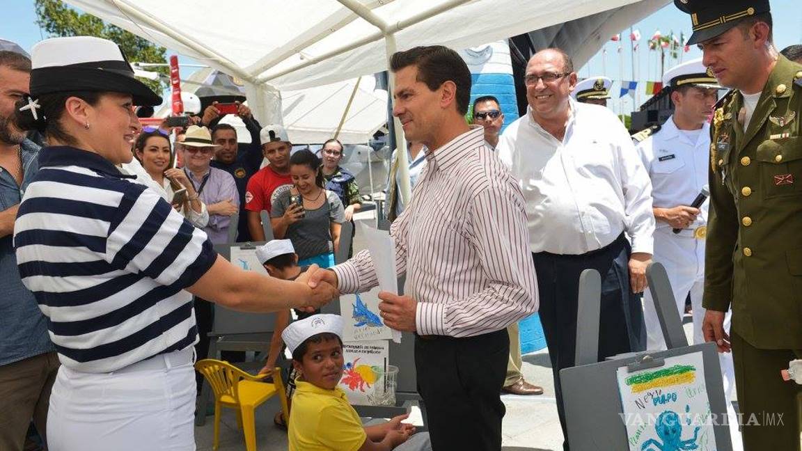 $!Inaugura Peña Nieto cuartel militar en Piedras Negras, Coahuila