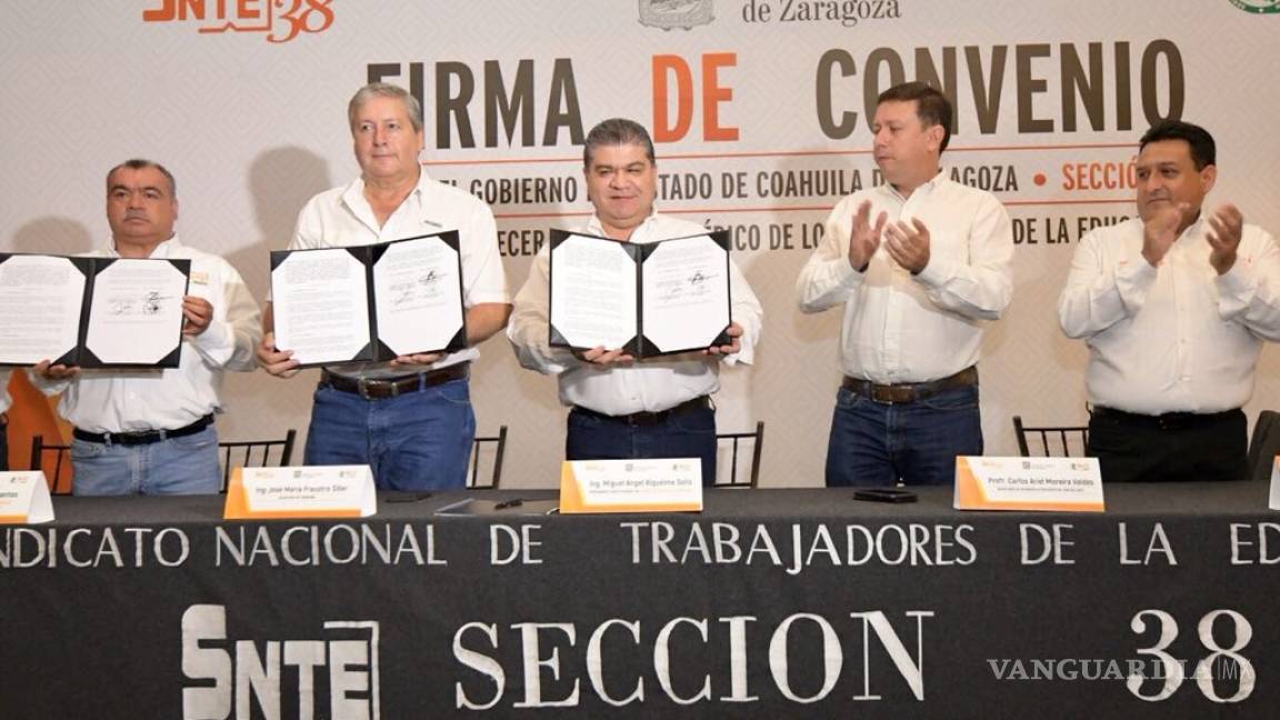 Miguel Riquelme anuncia inversión de 50 mdp para mejorar servicio en clínicas del Magisterio de Coahuila