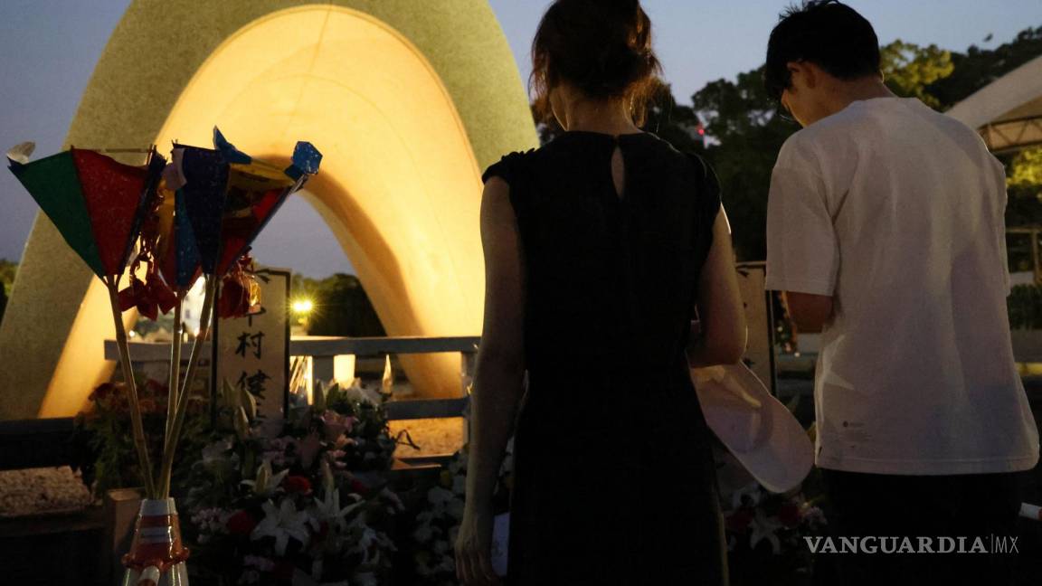 Hiroshima recuerda a sus víctimas en su 79 aniversario y urge la desnuclearización e evitar repetir los horrores del bombardeo atómico