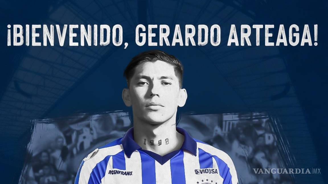 Gerardo Arteaga es nuevo jugador de los Rayados de Monterrey para el Clausura 2024