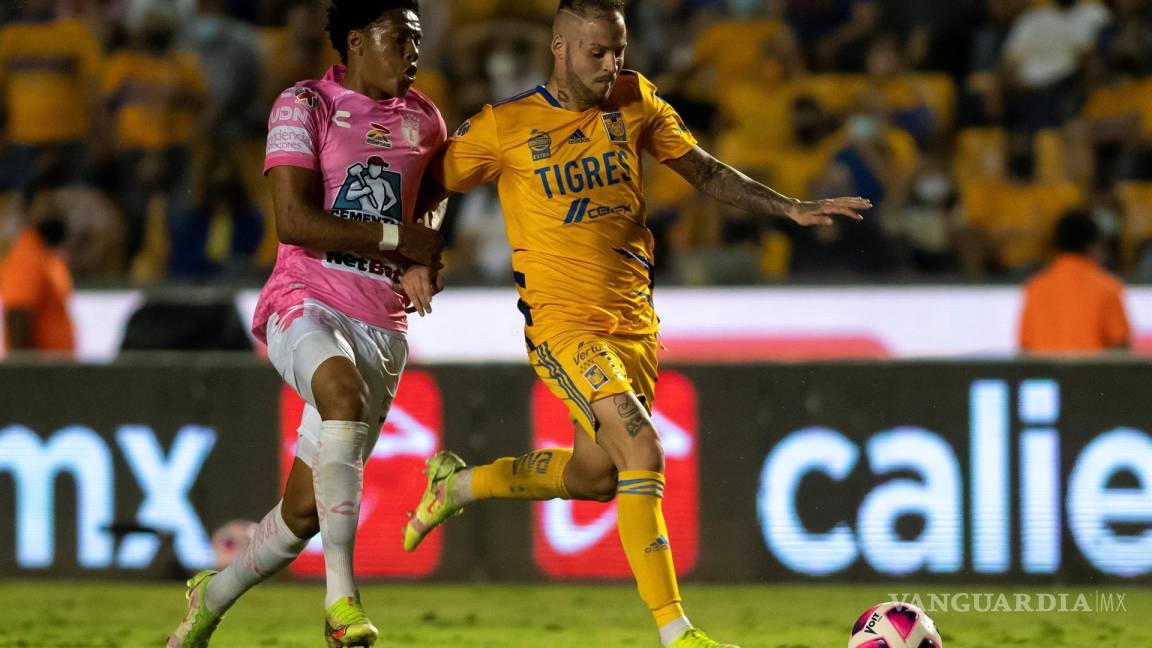 Tigres golea a Pachuca y ya es tercero general de la Liga MX