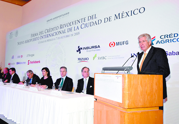 $!Conceden instituciones financieras crédito por 3 mil millones de dólares para construcción del nuevo aeropuerto