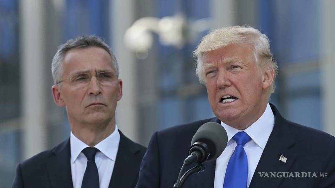 $!Pide Donald Trump a los miembros de la OTAN&nbsp;que aumenten su gasto en defensa