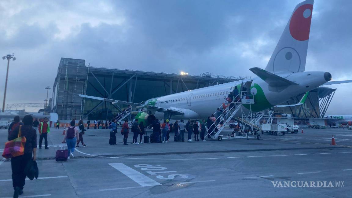 Fuertes vientos en Nuevo León retrasarían llegada de vuelos al Aeropuerto Internacional de Mty