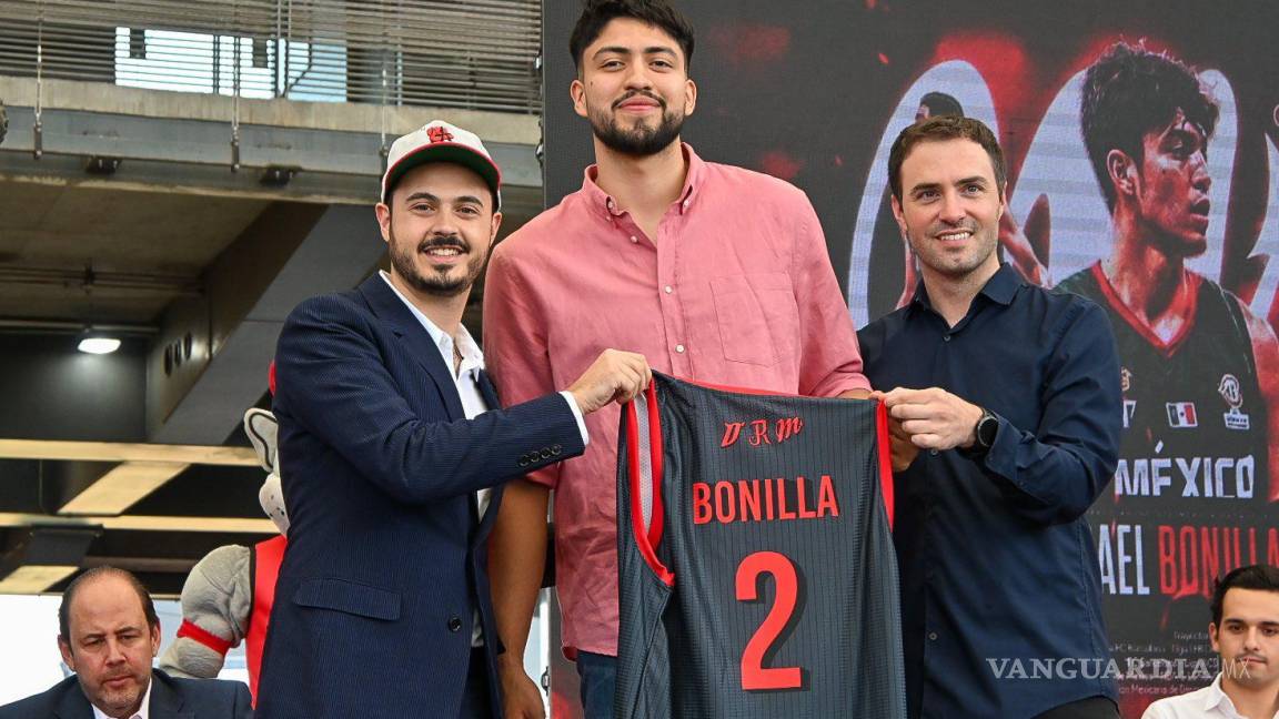 Los Diablos Rojos del México dan el salto al basquetbol profesional con Gael Bonilla