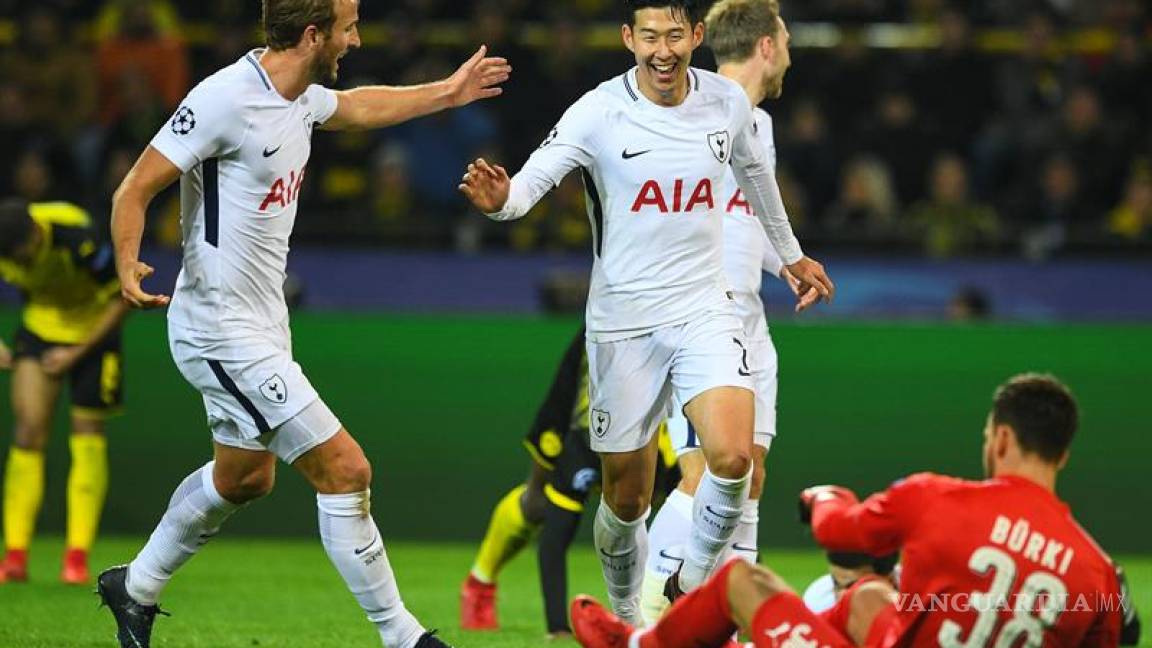 Tottenham asegura primer lugar de grupo en la Champions League