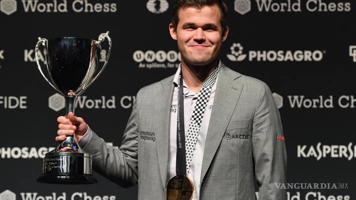 Magnus Carlsen es el rey del Ajedrez