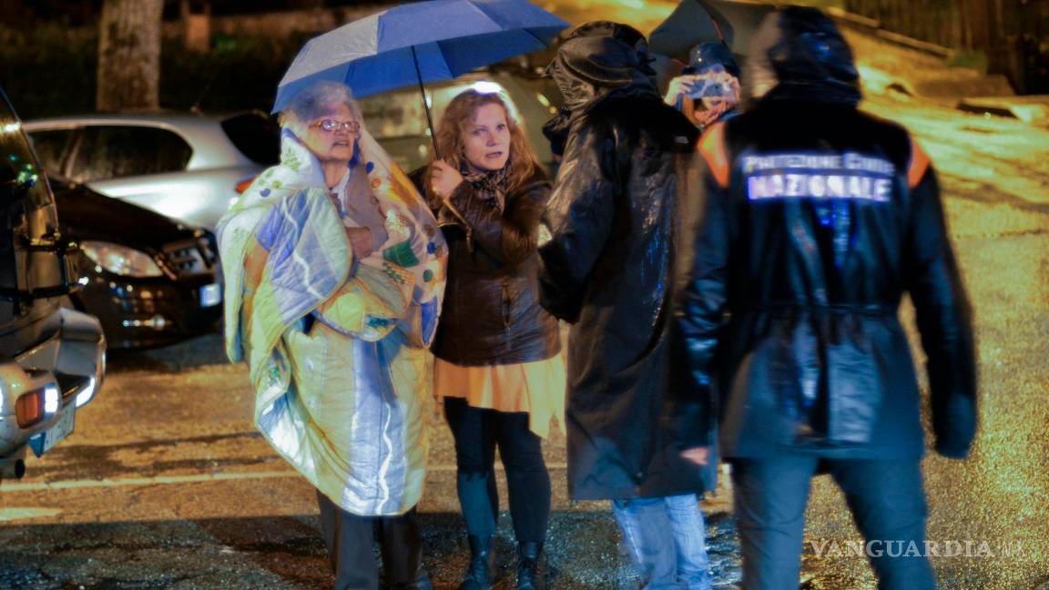 $!Tercer sismo azota el centro de Italia