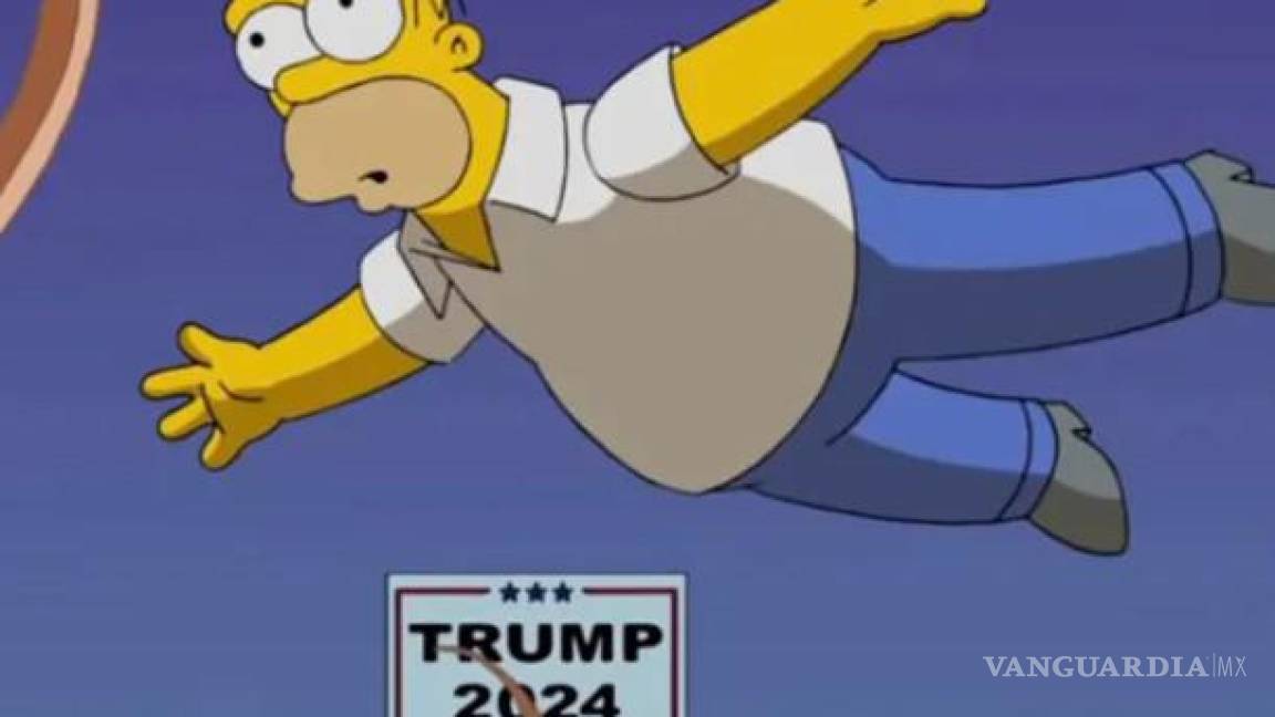 En 2015, ‘Los Simpson’ predijeron la carrera presidencial de Donald Trump para 2024