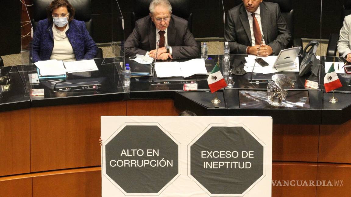 'Alto en Corrupción' y 'Exceso de Ineptitud', el 'etiquetado' que ponen senadores a Jorge Alcocer