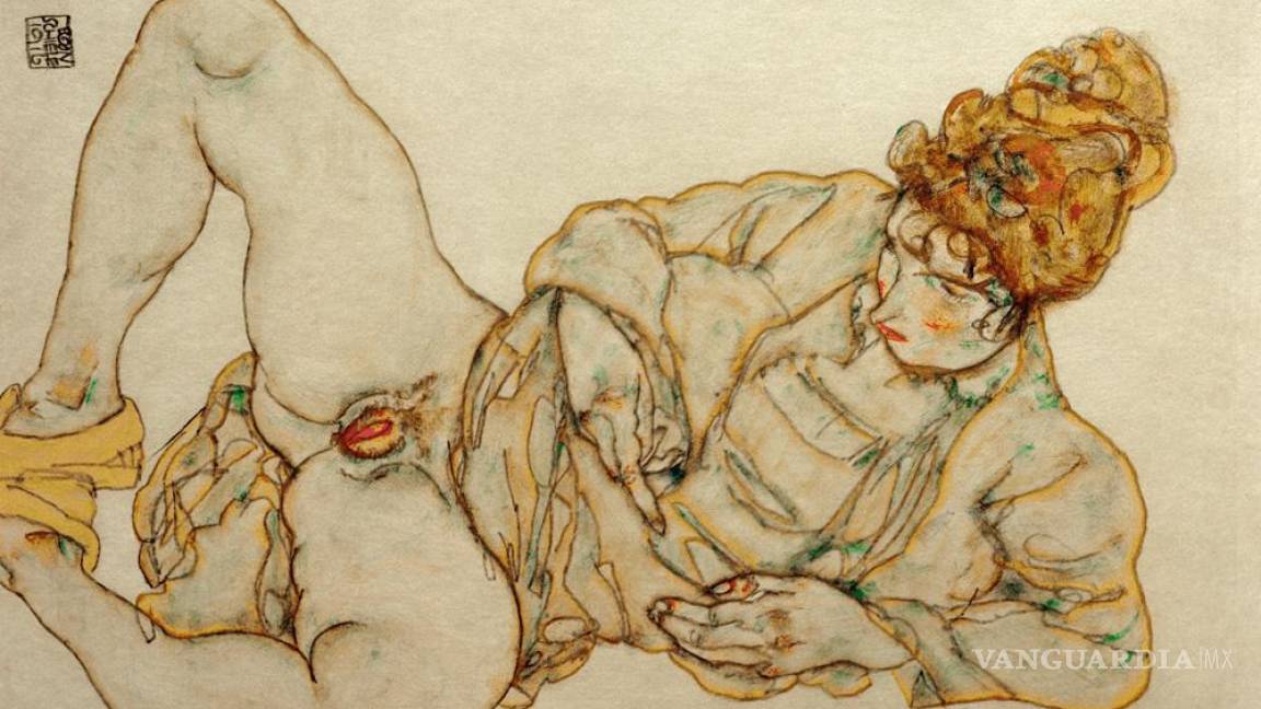 Censuran desnudos de Egon Schiele a 100 años de su muerte